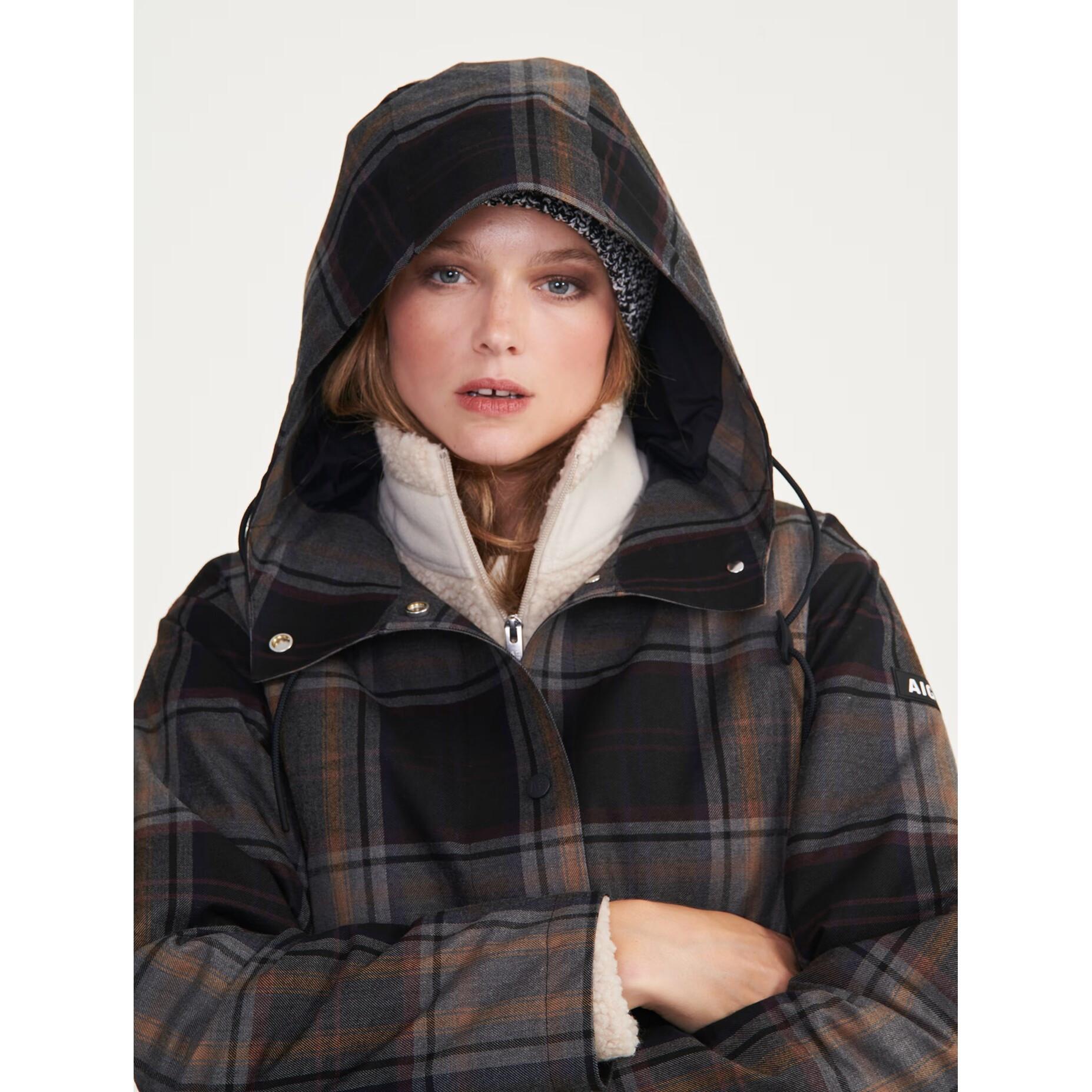 AIGLE  parka à capuche 