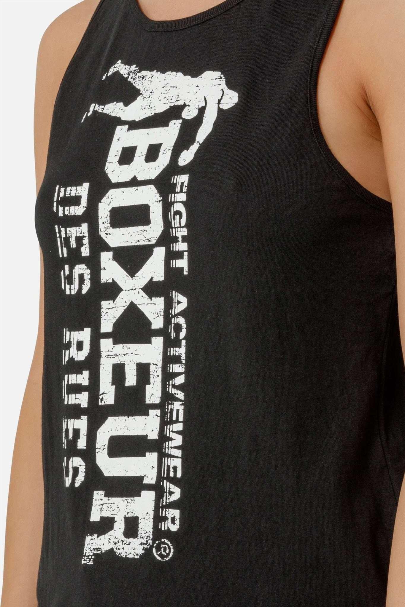 BOXEUR DES RUES  Débardeur Basic Tank Top With Front Logo 