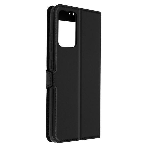 Avizar  Doppelfenster Cover Samsung A72 Schwarz 