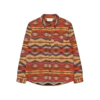 Revolution Gemustertes Langarmhemd  