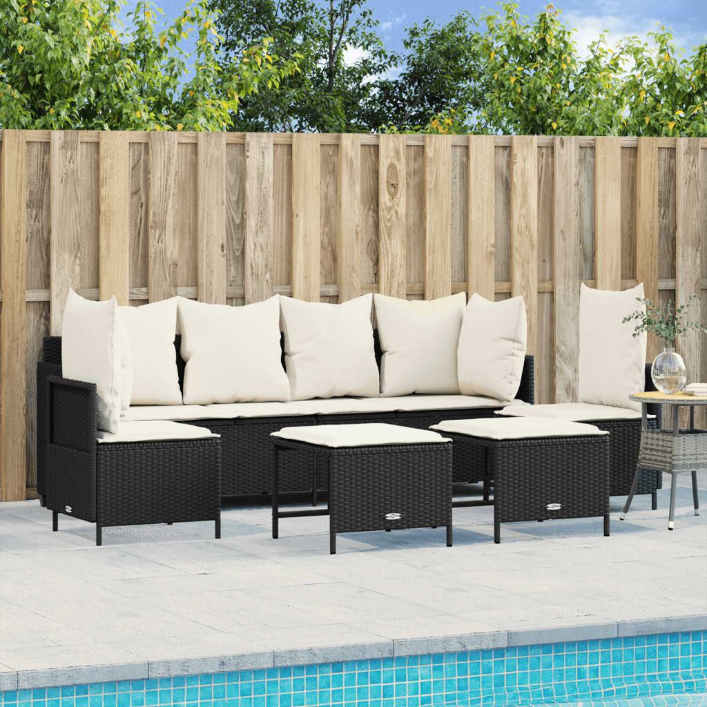 VidaXL Garten sofagarnitur poly-rattan  