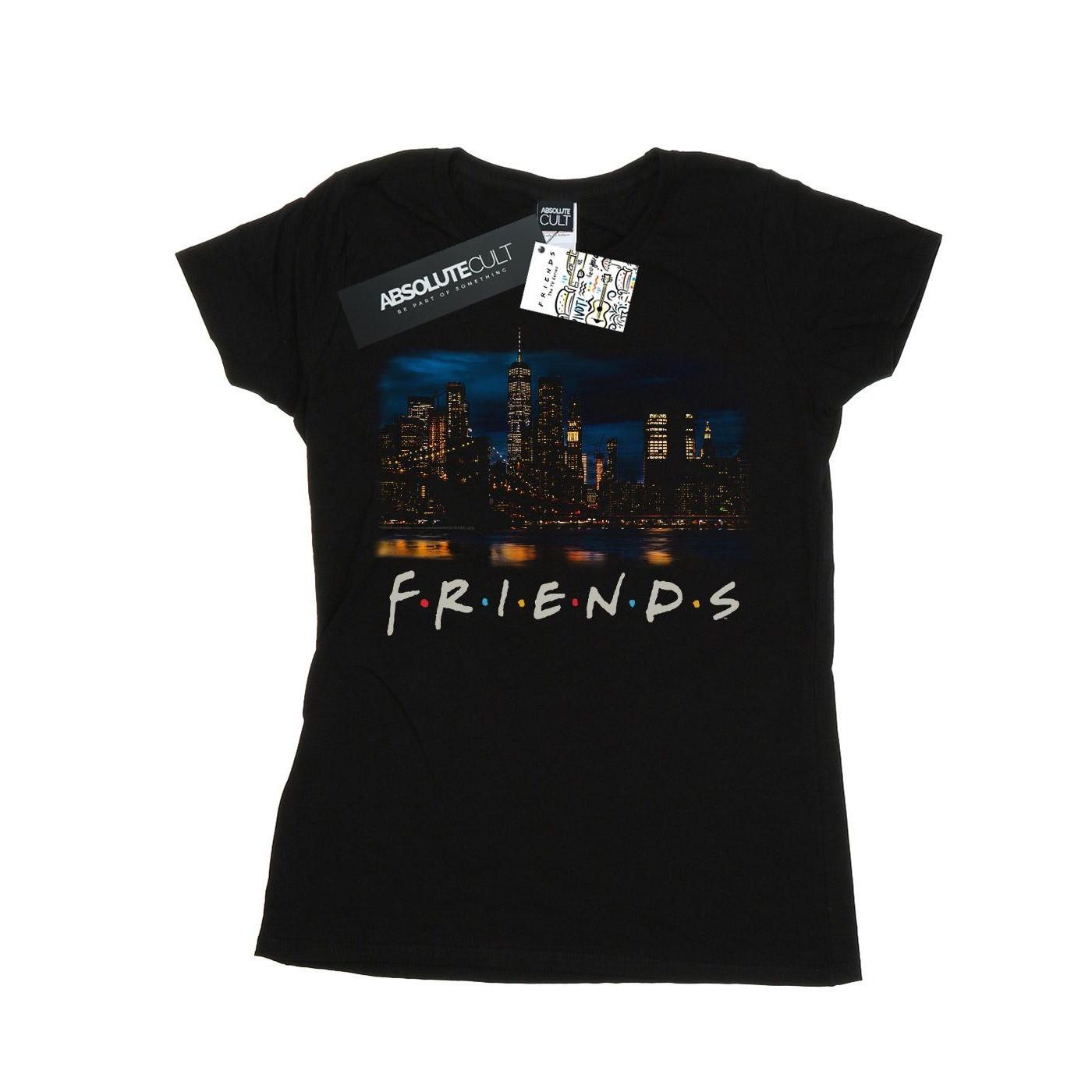 Image of New York Skyline Photo Tshirt Damen Schwarz S