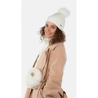 Barts Kenzie Beanie mit Kunstfell-Bommel  