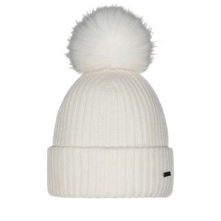 Barts Kenzie Beanie mit Kunstfell-Bommel  