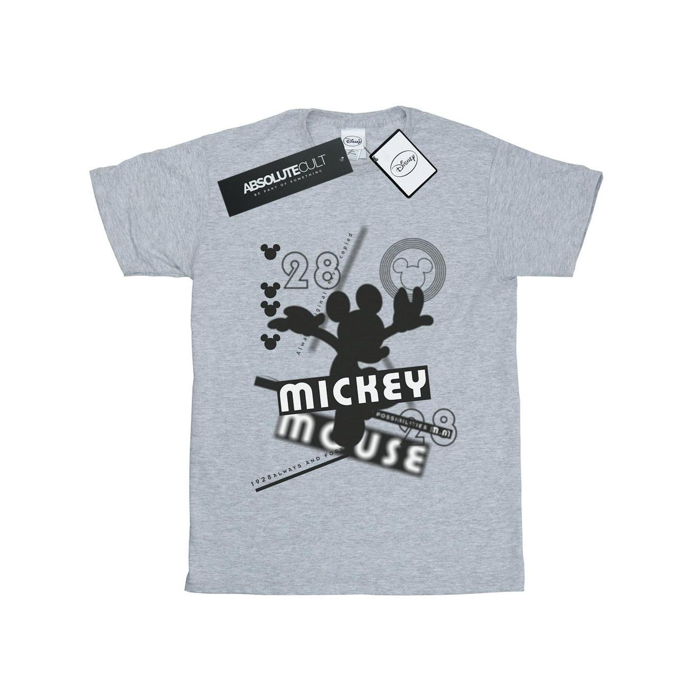 Image of Mickey Mouse Always And Forever Tshirt Jungen Grau 140/146