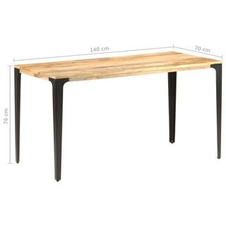 VidaXL Table à manger bois  