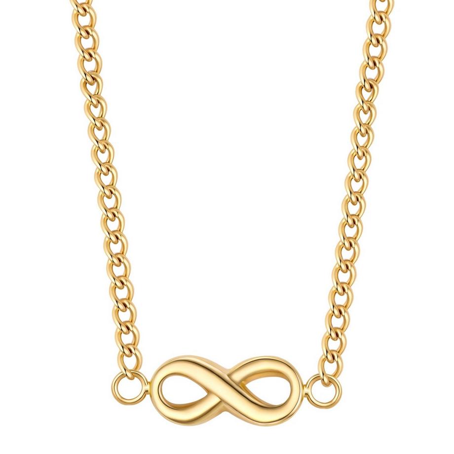 Halskette Infinity Edelstahl