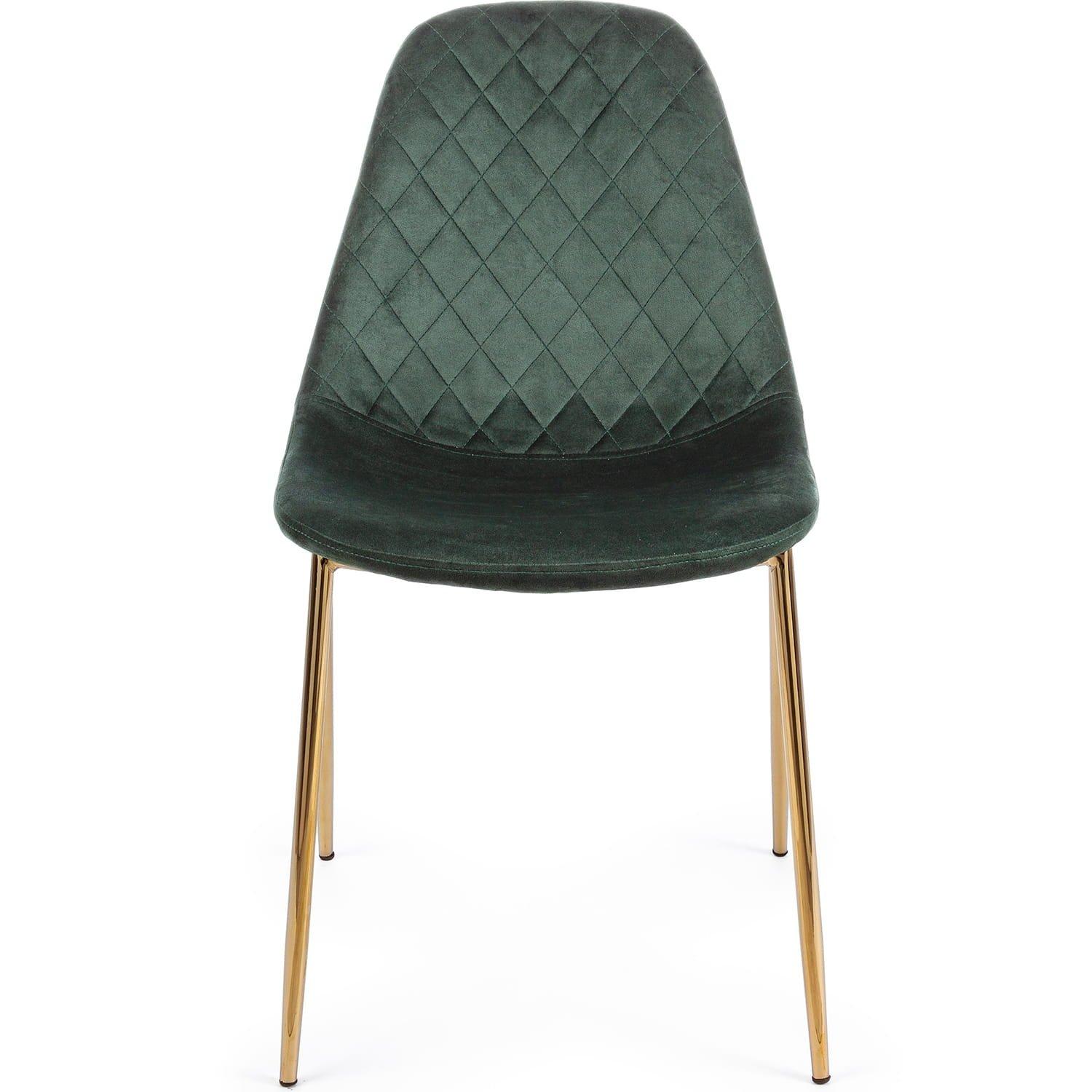 mutoni Chaise Terry Velvet, vert foncé  