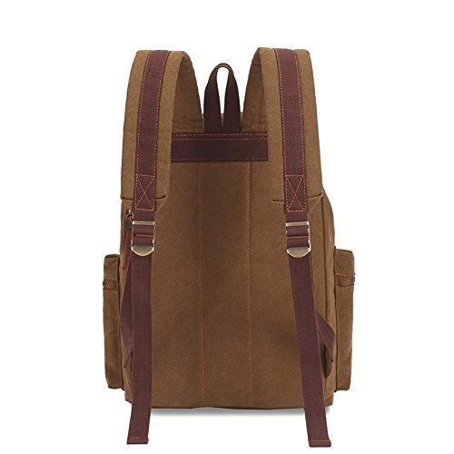 Only-bags.store Vintage Rucksäcke, Canvas Laptop Rucksack Schulrucksack Tagesrucksack Stilvolle Rucksack für  