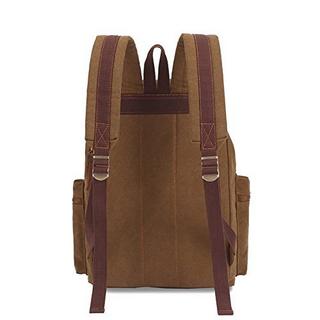 Only-bags.store Zaino vintage in tela per laptop  