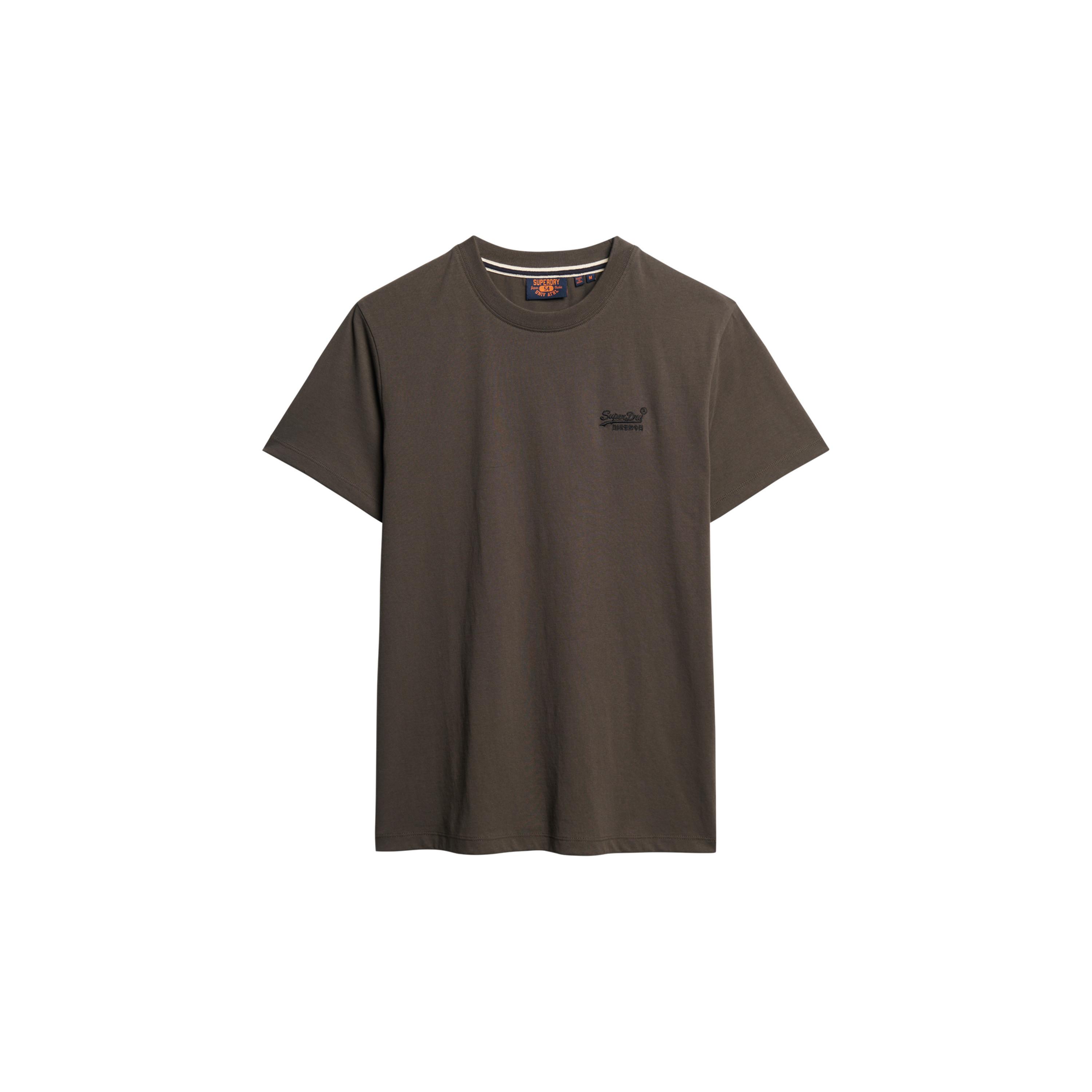 Superdry ESSENTIAL LOGO EMB TEE UB t-shirt ricamata con logo in cotone biologico essential 