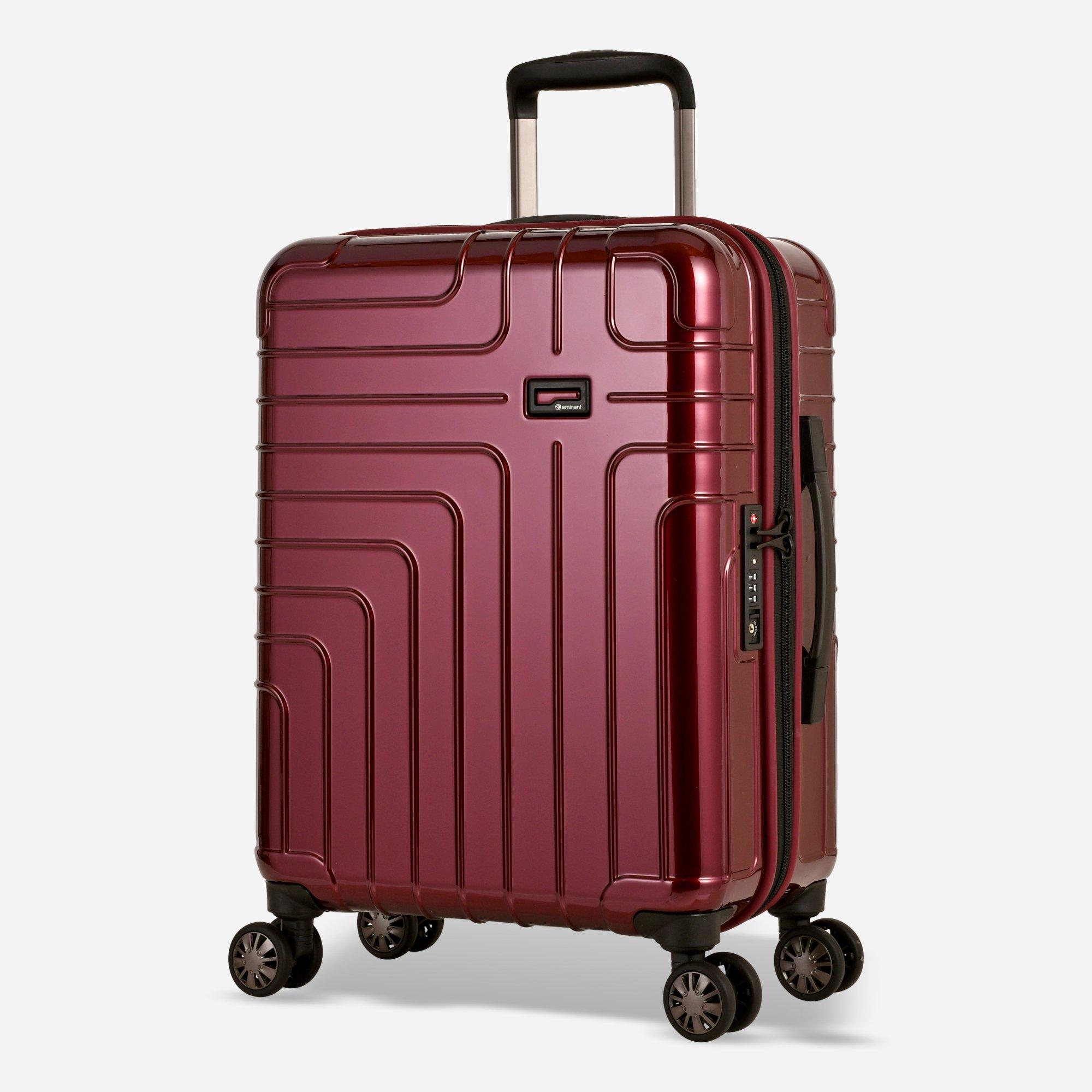 Image of Helios Handgepäck Koffer 4 Rollen Unisex Rot Bunt 55 CM