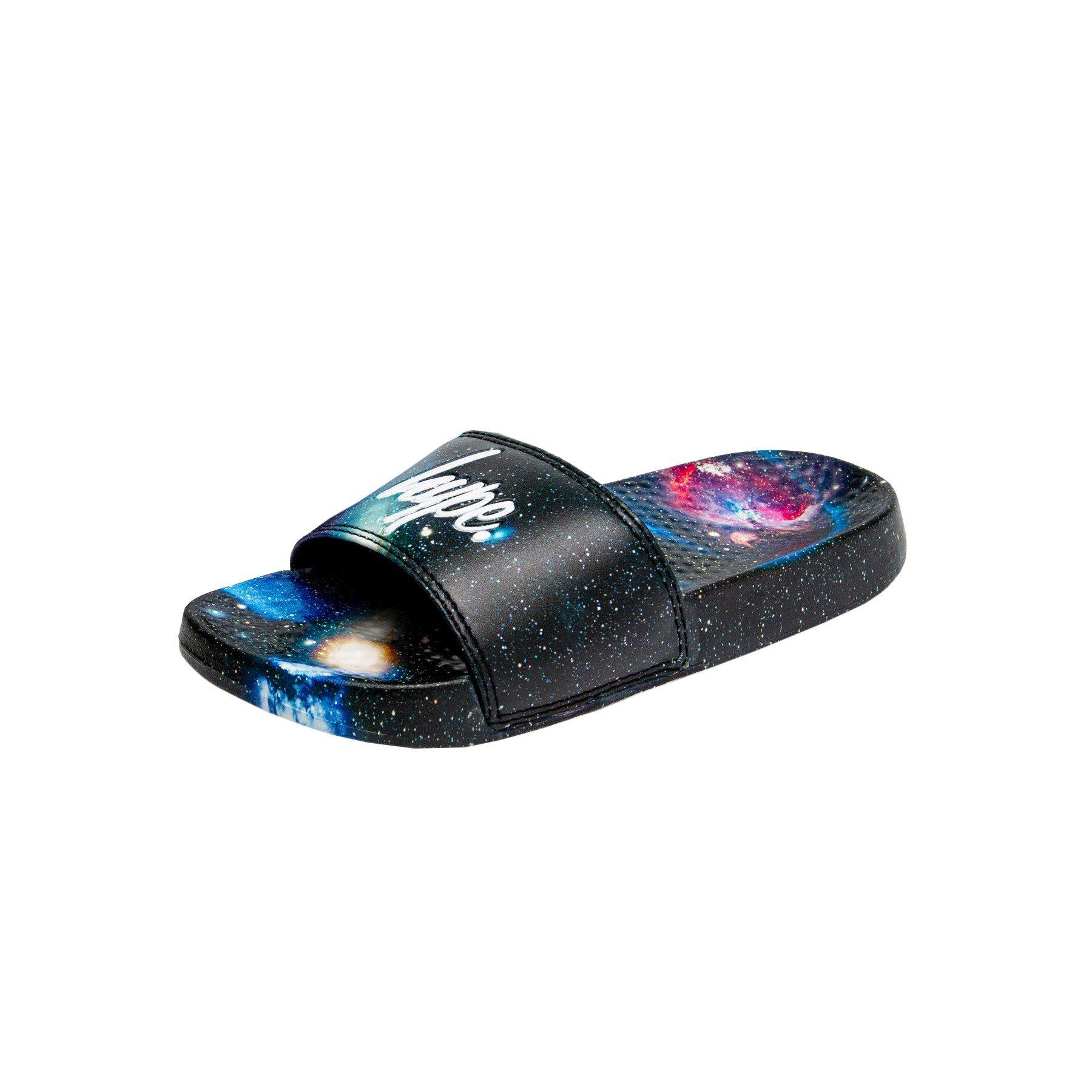 Image of Badesandale Odyssey, Schrift Unisex Schwarz Bedruckt 36