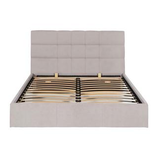 PASCAL MORABITO Lit coffre 180 x 200 cm - Tissu - Beige + Matelas - ELIAVA de Pascal Morabito  