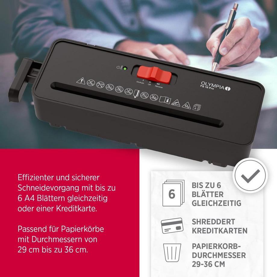Olympia PS 16 Pro Shredder  
