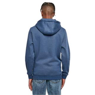URBAN CLASSICS Basic Melange Kapuzenpullover  