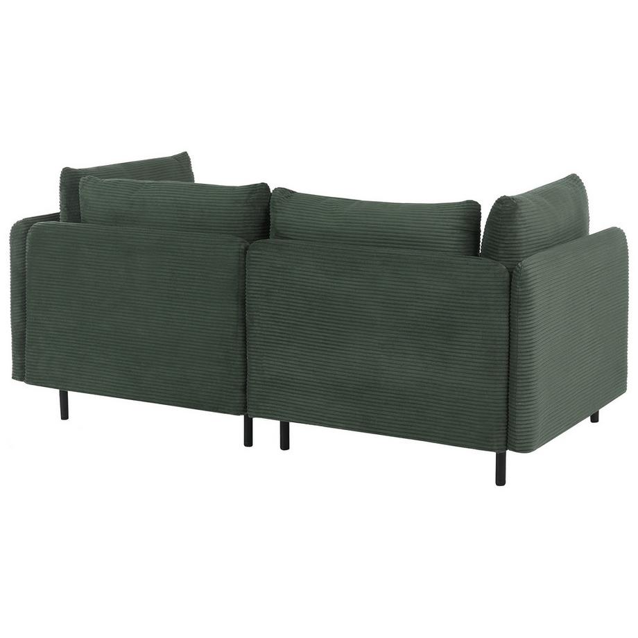 Beliani 2 Sitzer Sofa aus Cord  EGERIS  