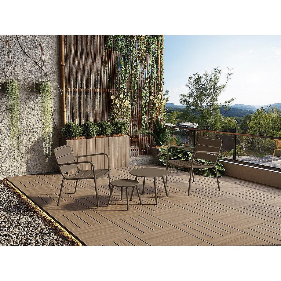 Vente-unique Gartensitzgruppe im Set MIRMANDE  