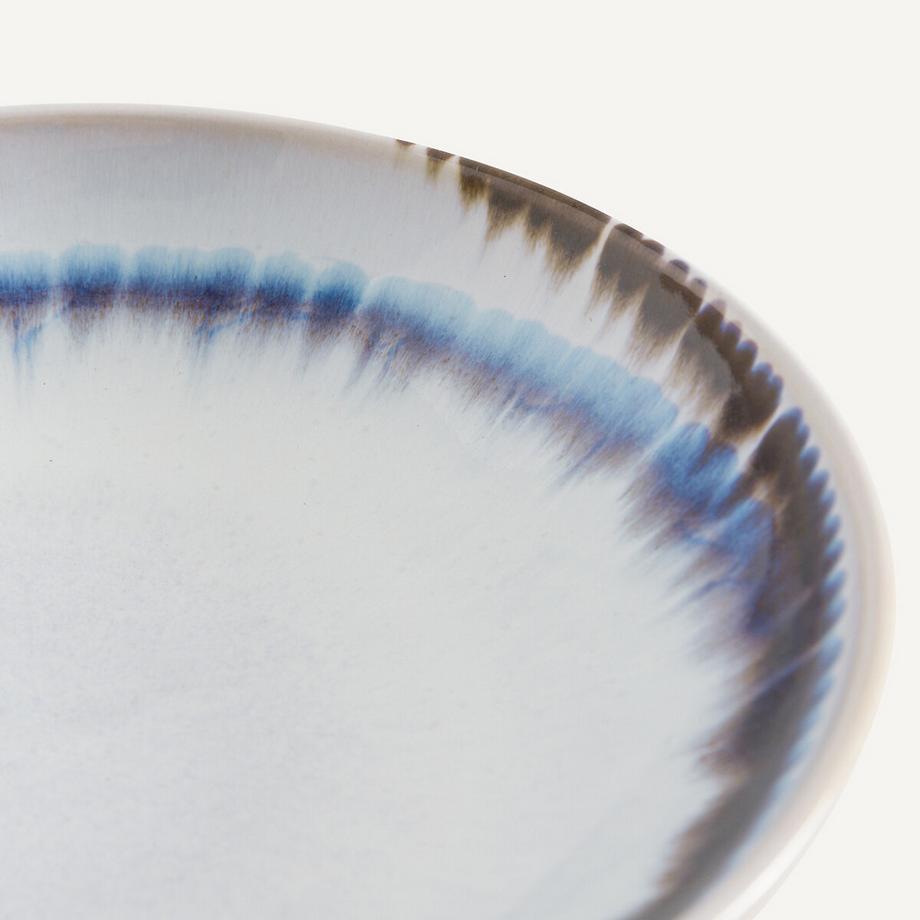 AM.PM Lot de 4 assiettes creuses en grès Amadora  