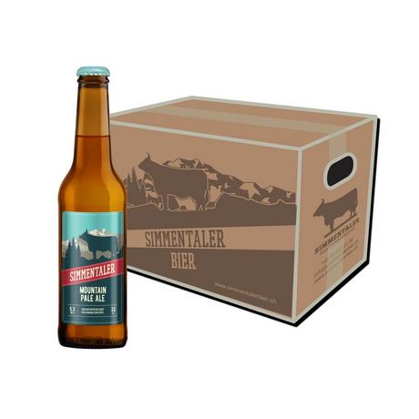 Simmentaler Bier Mountain Pale Ale 12 x 33cl  