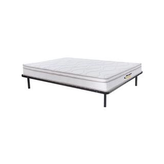 MORGENGOLD Ensemble cadre à  lattes + matelas ressorts 3 zones mémoire de forme WOLKENTANZ de MORGENGOLD  