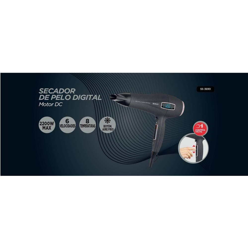 SOGO Human Technology Haartrockner Digital 2200W  