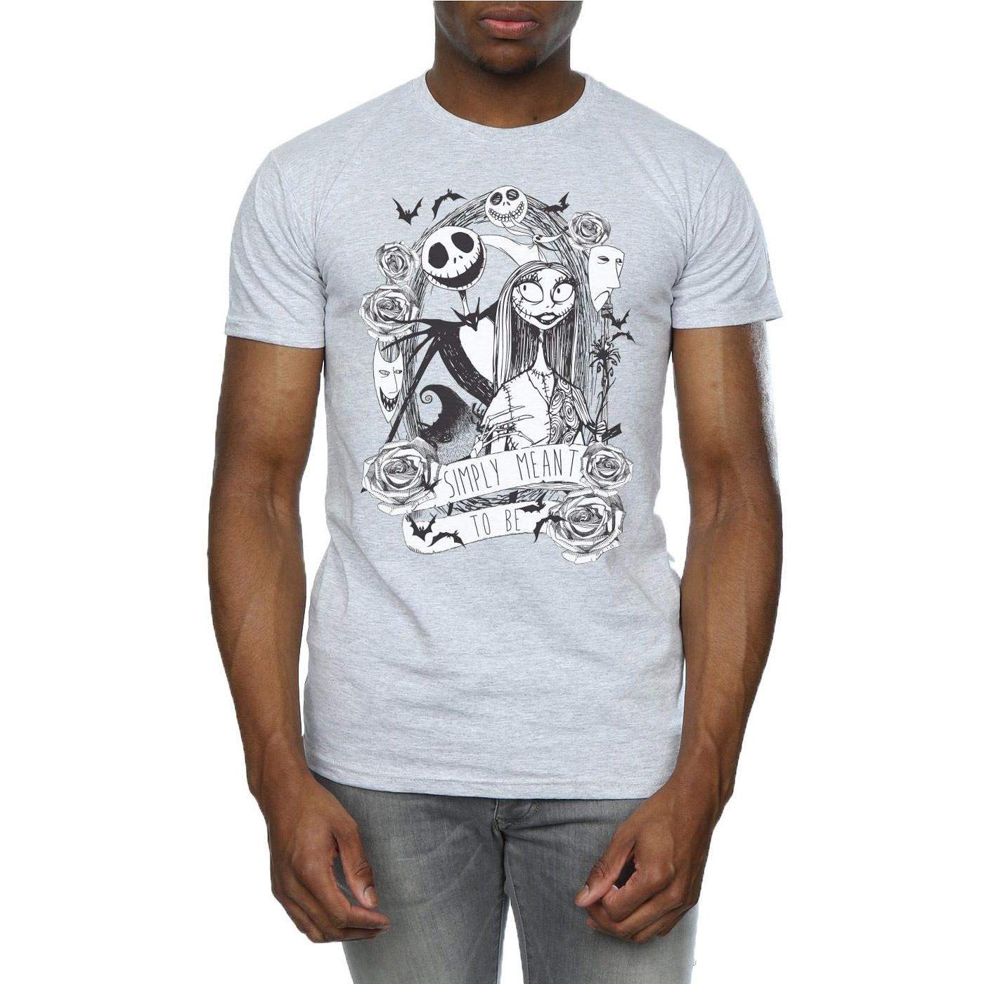 Disney  Nightmare Before Christmas Simply Meant To Be TShirt 