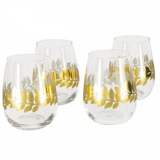 Aulica  VERRES CAESAR DORE 400ML - LOT DE 4 