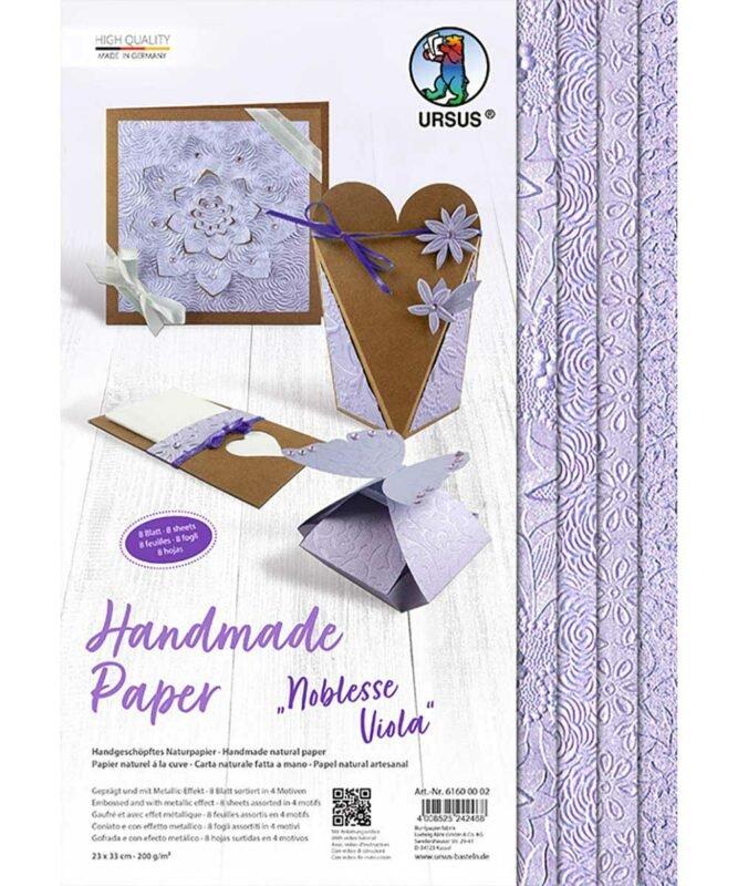 Image of URSUS 61600002 Kunstdruckpapier Kunstpapier 8 Blätter