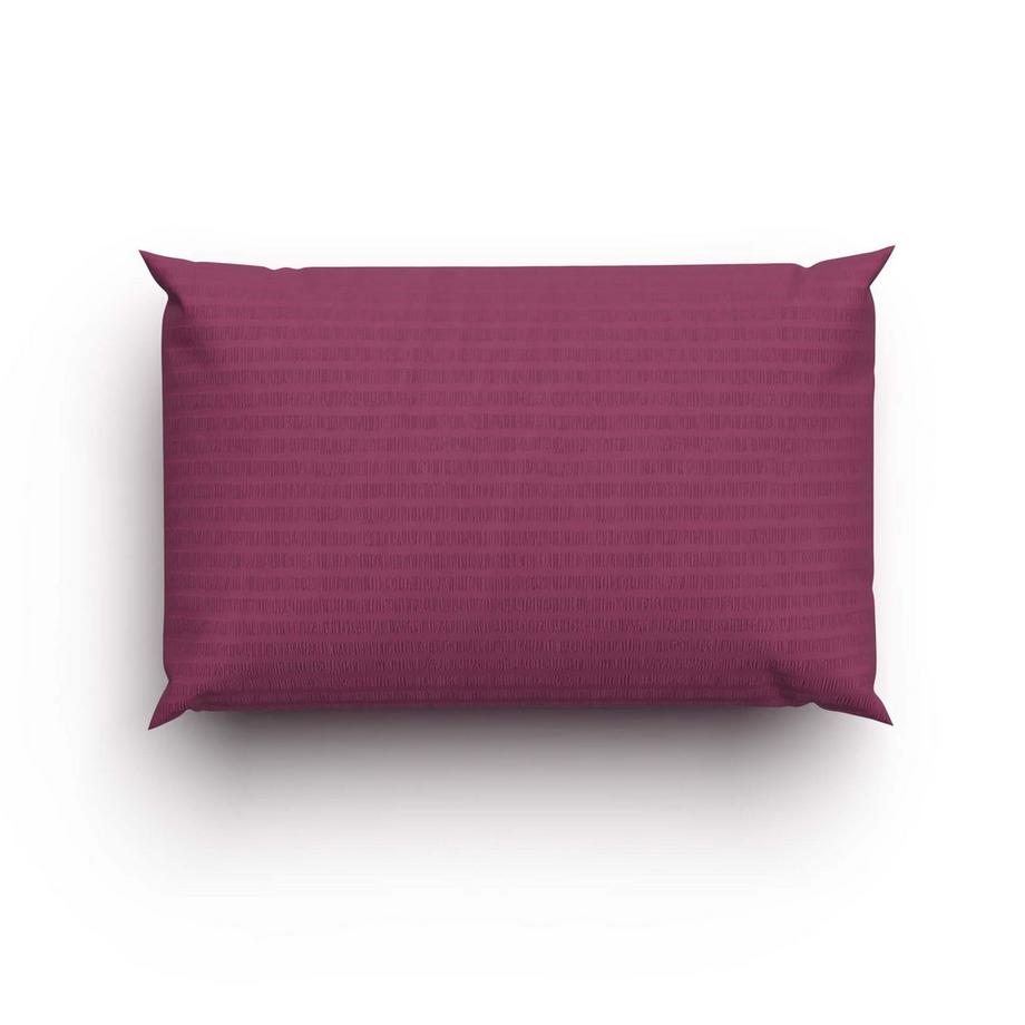 Lotus Bettwaren Lotus Biancheria da Letto Raso Seersucker Tinta Unita  