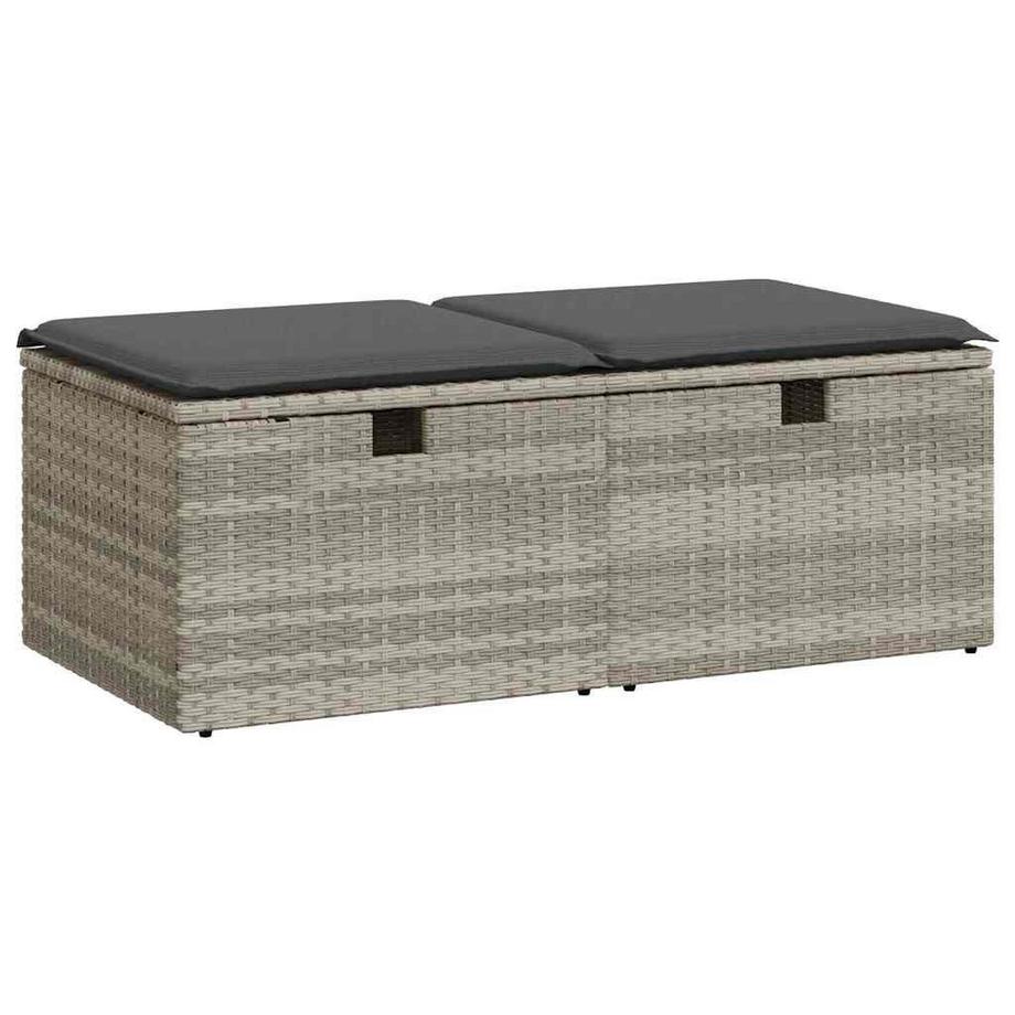 set divano da giardino Polirattan