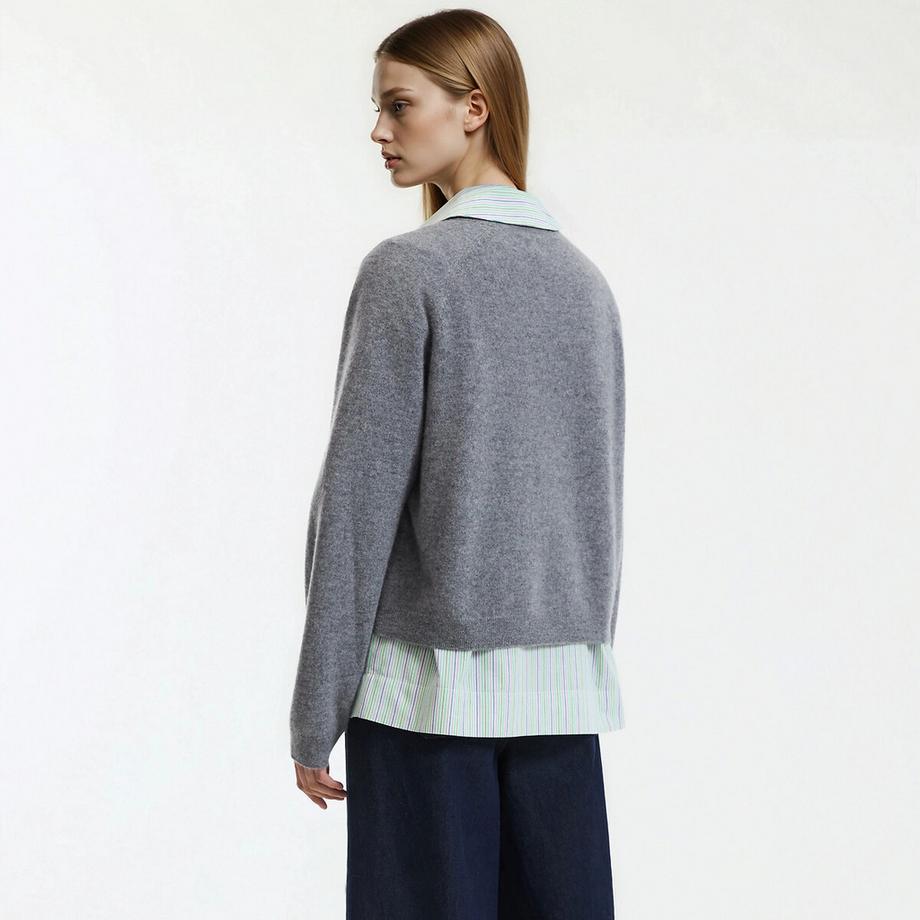 La Redoute Collections Cardigan in maglia fine cashmere  