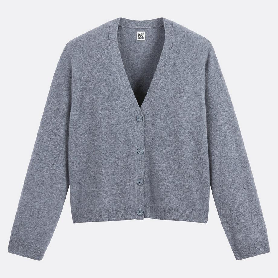 La Redoute Collections Cardigan in maglia fine cashmere  