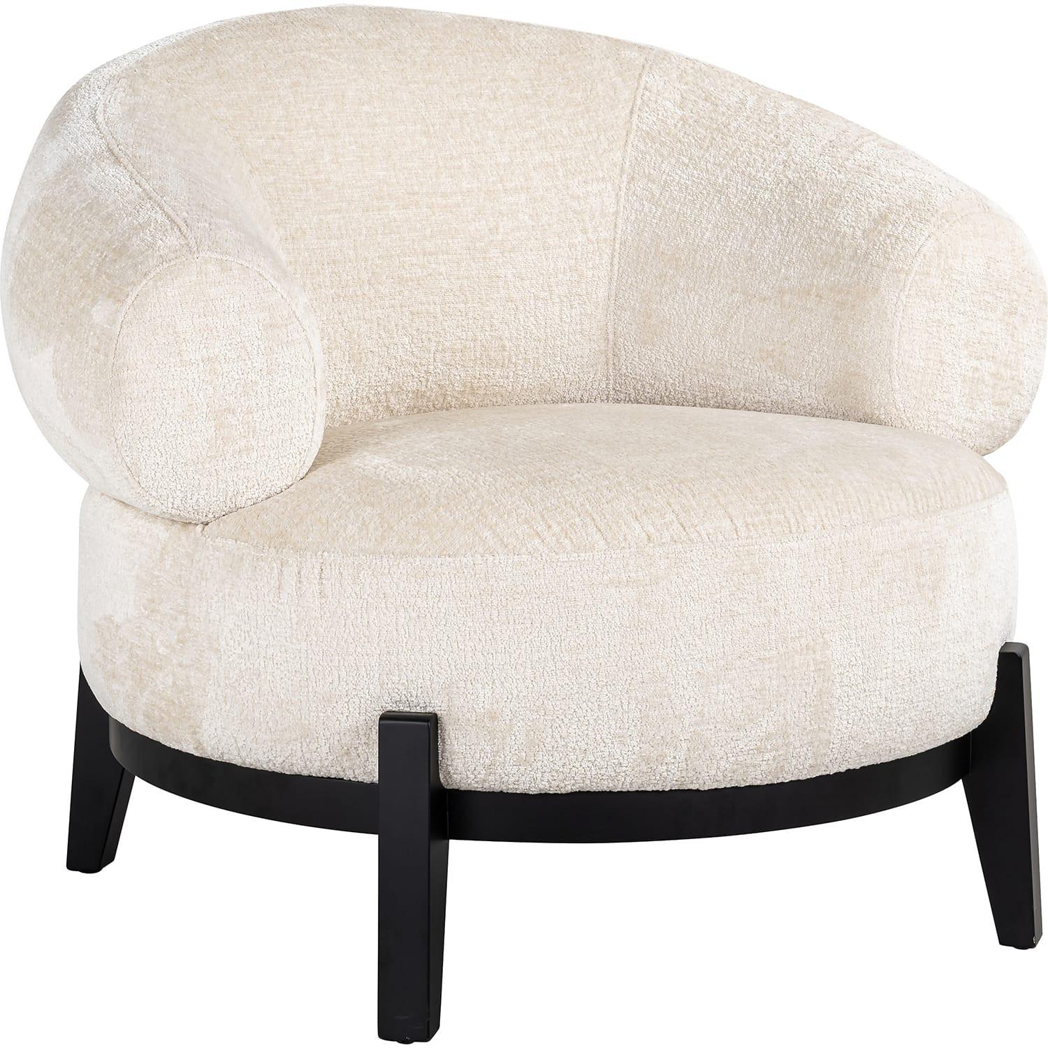 Image of Sessel Montana chenille weiss Sessel Montana chenille weiss