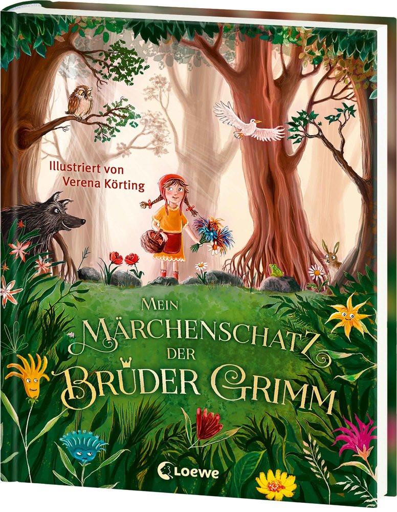 Mein Märchenschatz der Brüder Grimm Loewe Vorlesebücher (Hrsg.); Körting, Verena (Illustrationen) Gebundene Ausgabe 