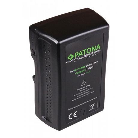 Patona  PATONA V-Mount Akku wie BP-190WS, 13200mAh, 14.4V 