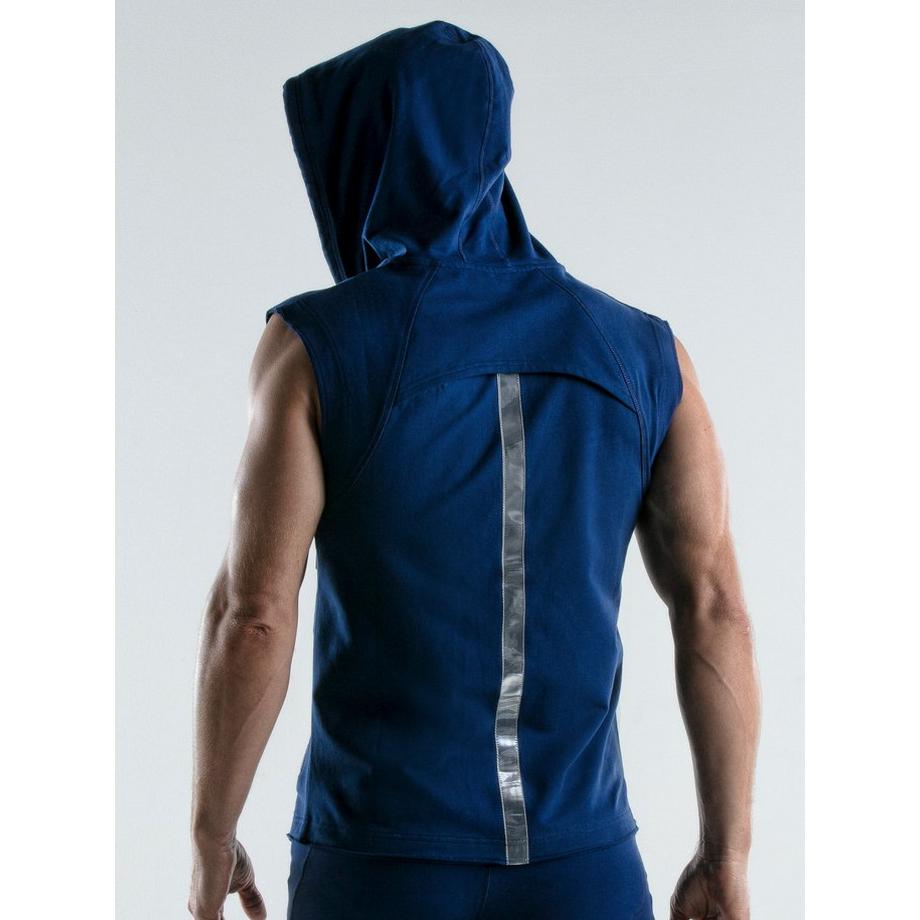 Code22  Ärmellose Kapuzenjacke Force 