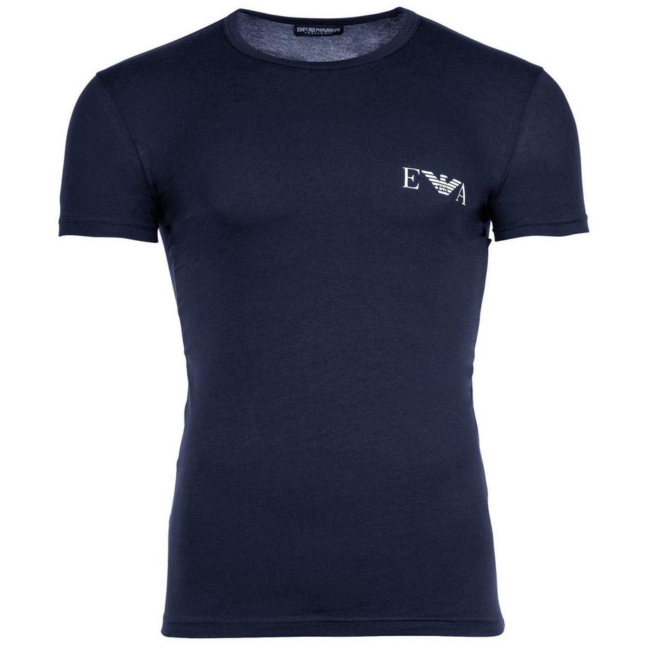 EMPORIO ARMANI Bold Monogram Figurbetontes T-Shirt 2er Pack  