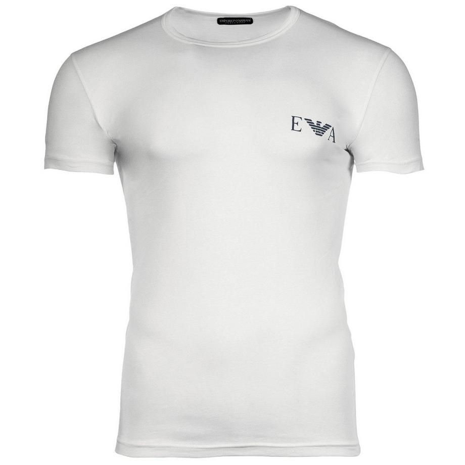EMPORIO ARMANI Bold Monogram Figurbetontes T-Shirt 2er Pack  