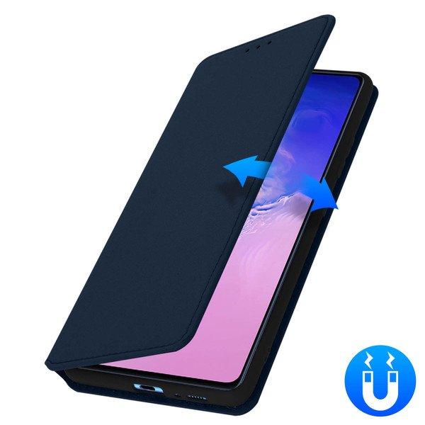 Avizar  Étui Galaxy S10 Lite Folio Bleu 