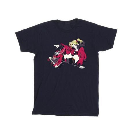 DC COMICS  Harley Quinn Rollerskates TShirt 