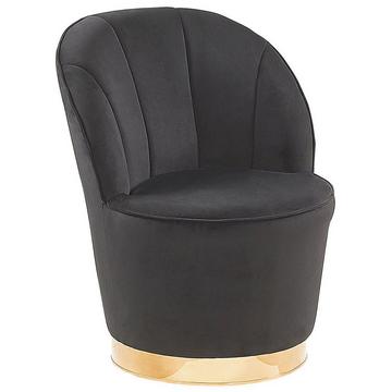 Fauteuil en Velours Glamour ALBY