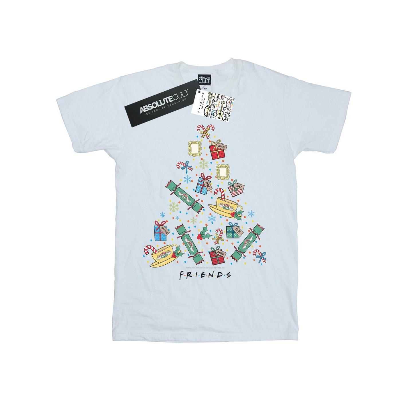 Image of Christmas Tree Tshirt Jungen Weiss 104