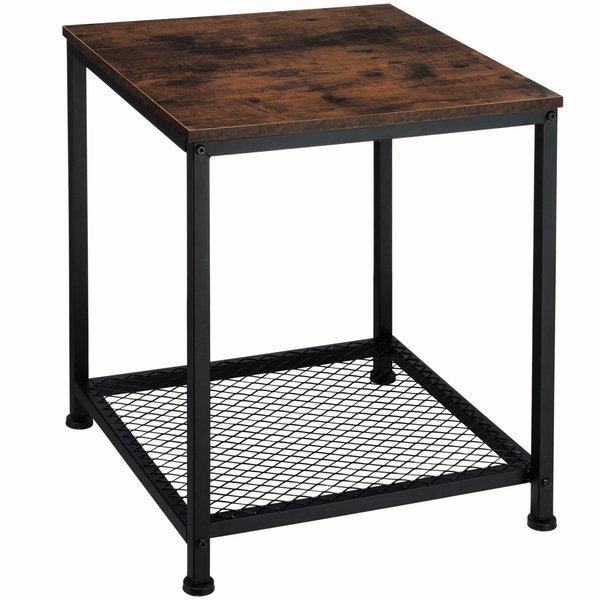 Tectake Table d’appoint DERBY 45,5x45,5x55,5cm  