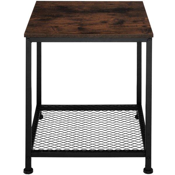 Tectake Table d’appoint DERBY 45,5x45,5x55,5cm  