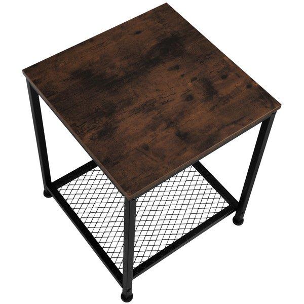 Tectake Table d’appoint DERBY 45,5x45,5x55,5cm  