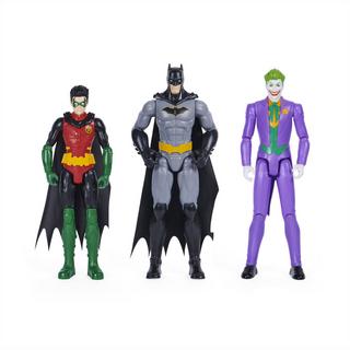 Spin Master  Batman 3er-Pack Batman Rebirth, Robin, Joker (30cm) 