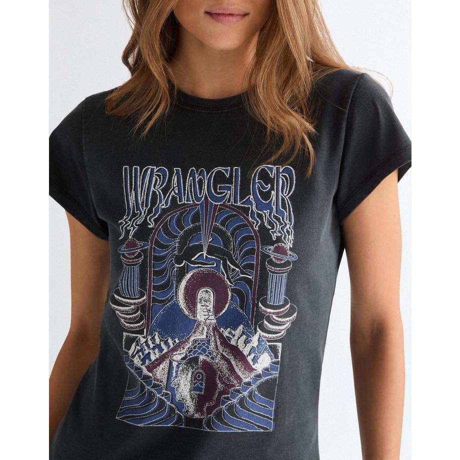 Wrangler T-Shirt Shrunken Band  