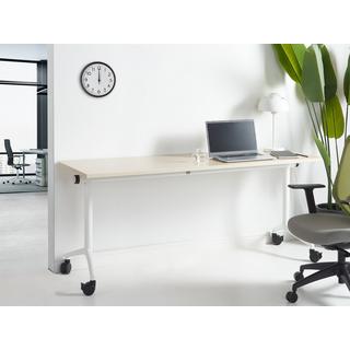 Beliani Bureau pliable en Acier Moderne CAVI  