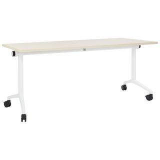 Beliani Bureau pliable en Acier Moderne CAVI  